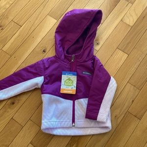 NWT - Columbia baby girl coat - 6-12 months